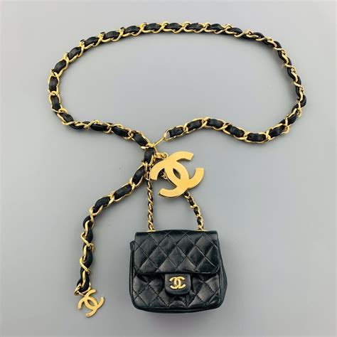 putting extra chain strap on chanel bags|Chanel inspired belt bag.